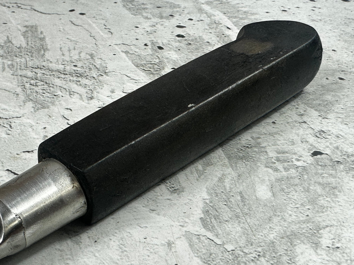 Vintage French Sabatier Nogent Style Slicing  Knife 240mm High Carbon Steel Wood Handle  2272