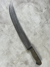 Load image into Gallery viewer, Vintage Gustav Emil Ern Butcher Machete Knife 315mm Made in Germany 🇩🇪 Cabon steel 1981