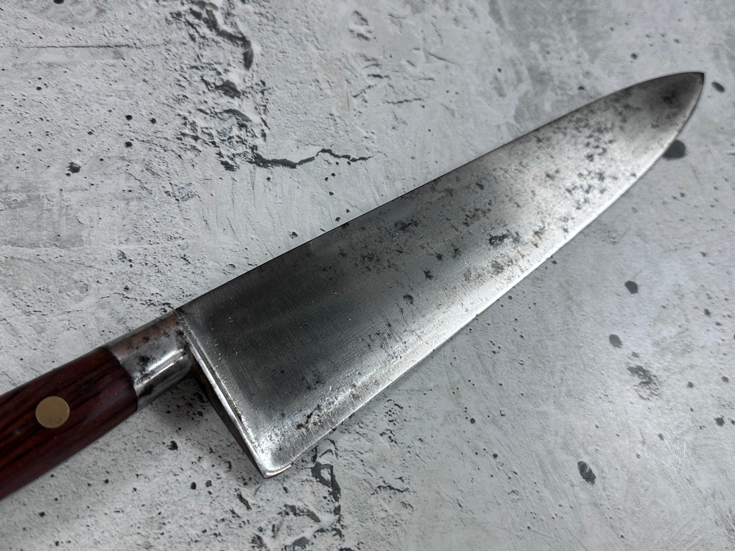 Vintage Sabatier Chef Knife 300mm High Carbon Steel Made in France 2030