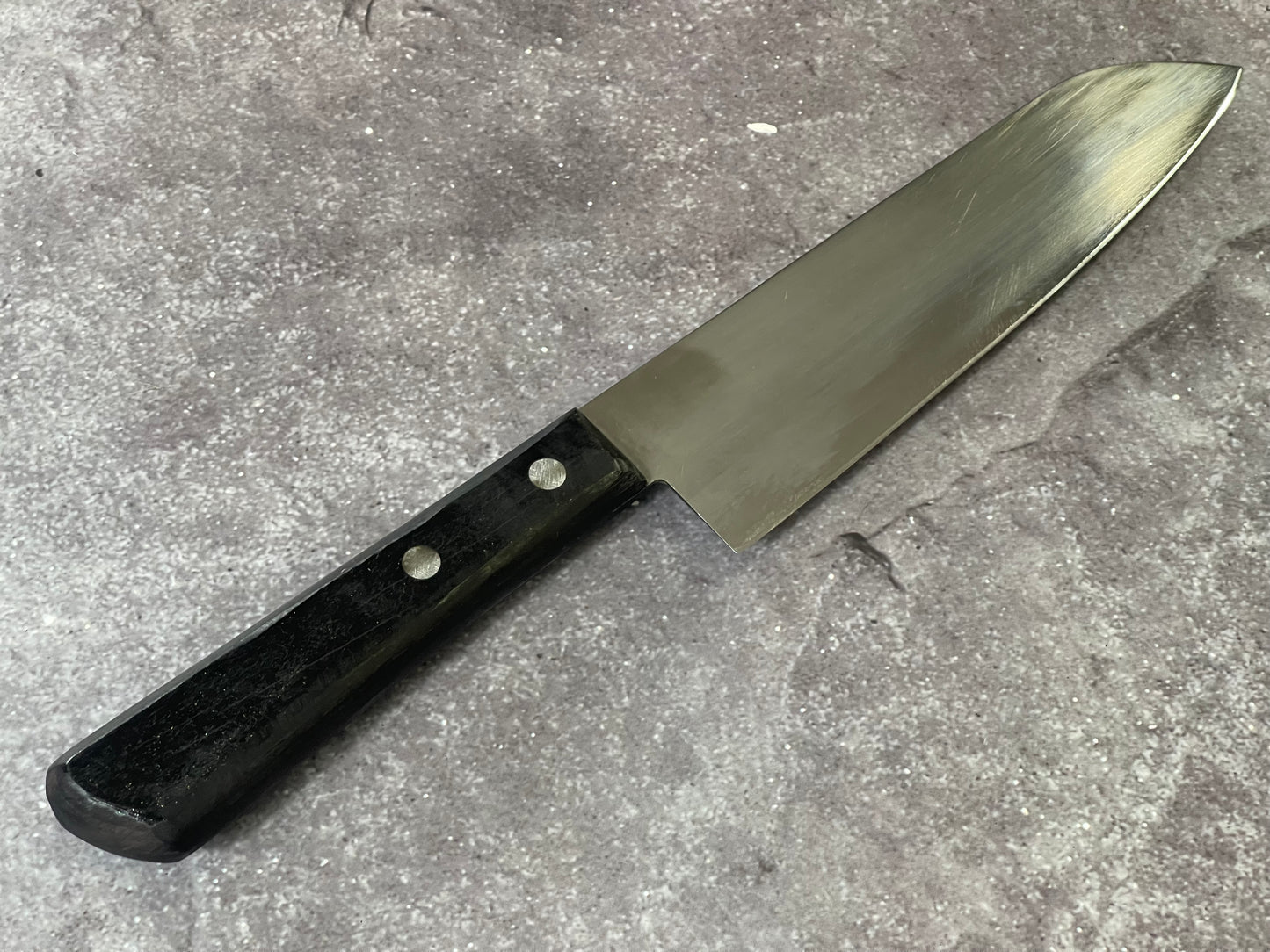Vintage Japanese Santoku Knife 170mm Made in Japan 🇯🇵 1648