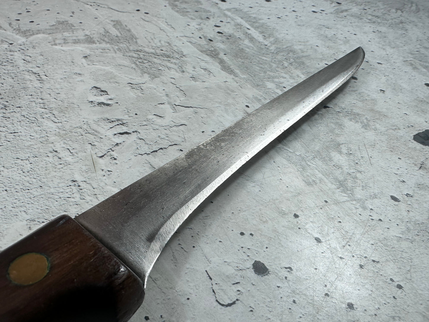 Vintage Friedr. Herder Abr. Sohn Flexible Fillet Knife 210mm Made in Germany 2113