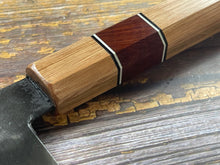 Load image into Gallery viewer, HG Blade Bunka Knife 170mm Kurouchi Finish 1084 High Carbon Steel (2025)