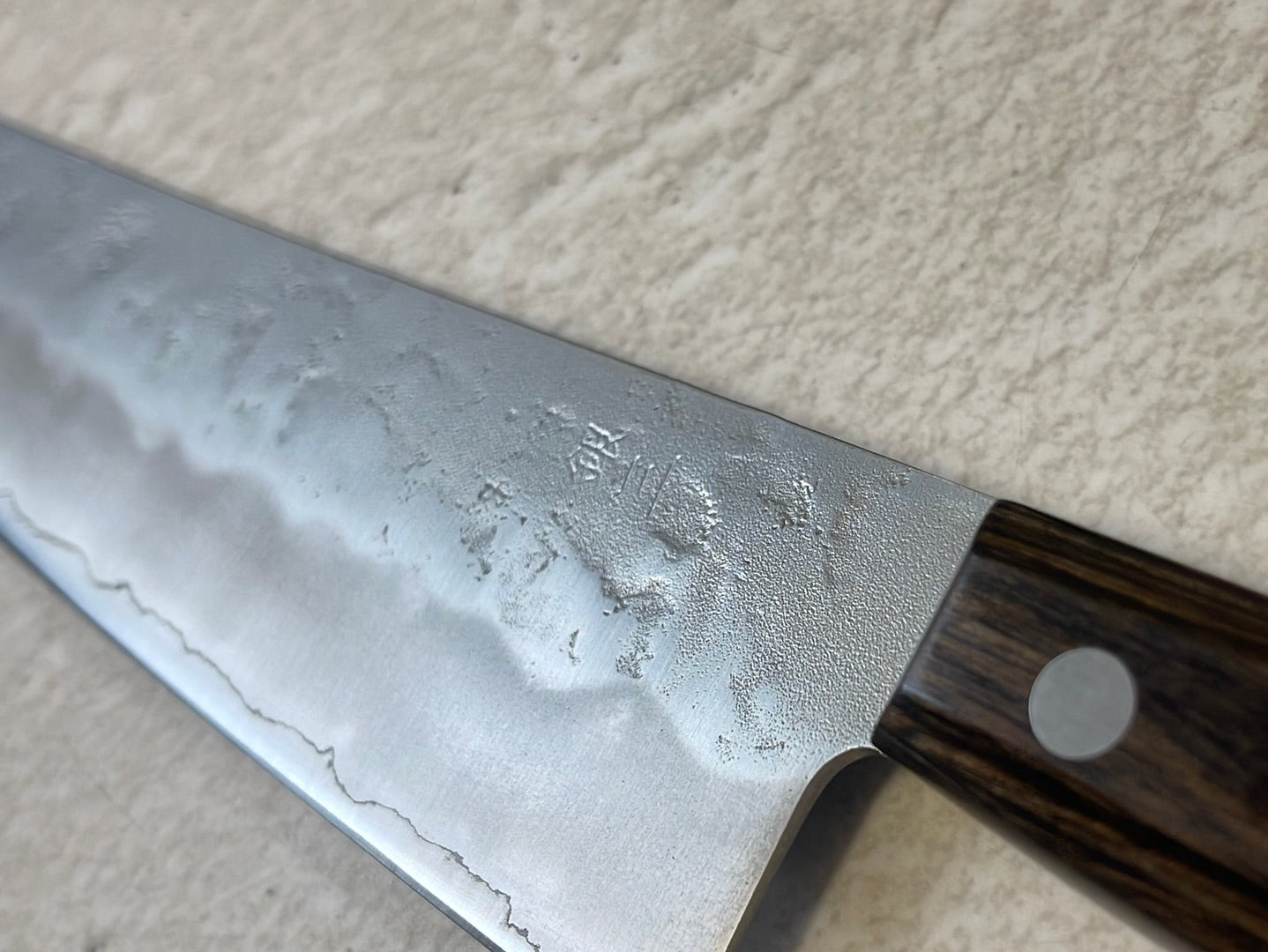 Tsunehisa G3 Nashiji Brown Gyuto 210mm - Made in Japan 🇯🇵