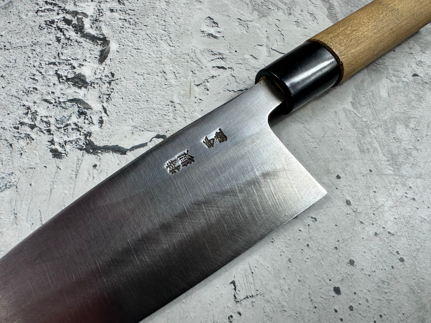 Vintage Sakai Marimoto Deba Knife 160mm Carbon Steel 2161