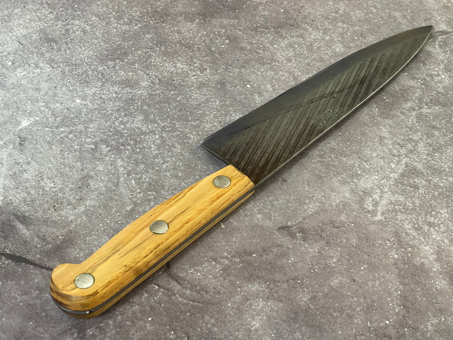 Vintage Case XX Chef Knife 200mm - Carbon Steel Made In USA 🇺🇸 1629