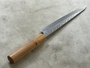 Tsunehisa Shiro White Steel & Stainless Clad Sujihiki Knife 240mm Made in Japan 🇯🇵