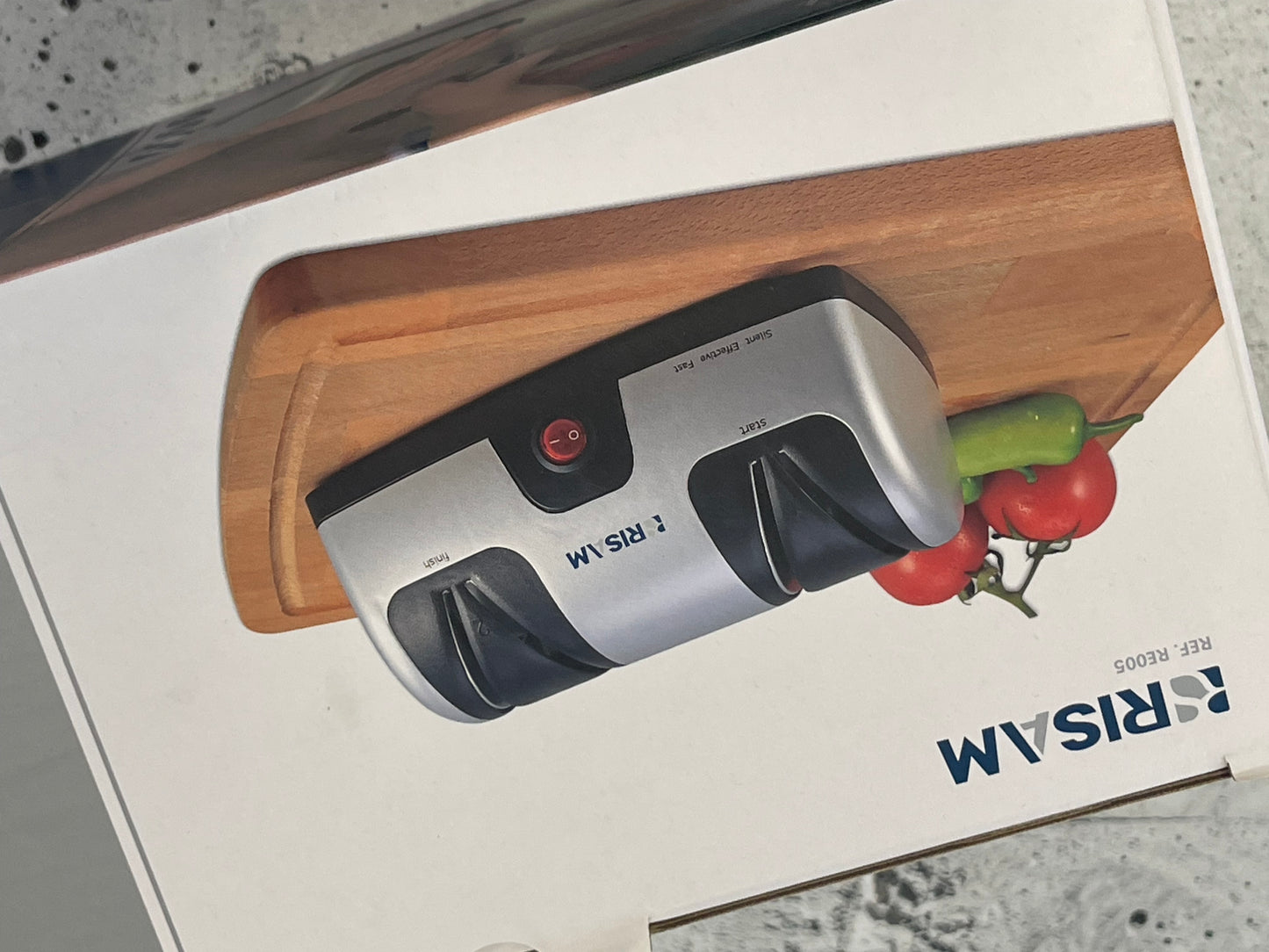 New Risan Two Stage Electric Knife Sharpener