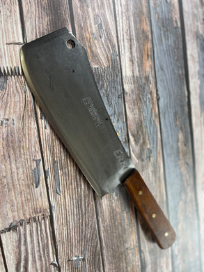 Premium Vintage Gustav Emil Ern Butcher Cleaver Knife 250mm Carbon Steel 🇩🇪