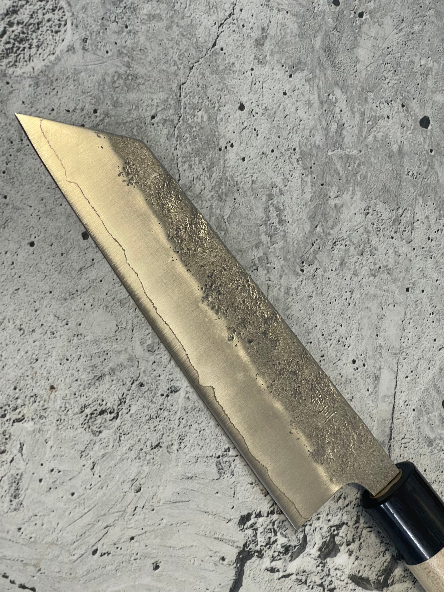Tsunehisa G3 Nashiji HBC Bunka 175mm - Made in Japan 🇯🇵 Magnolia Oval Wa Handle