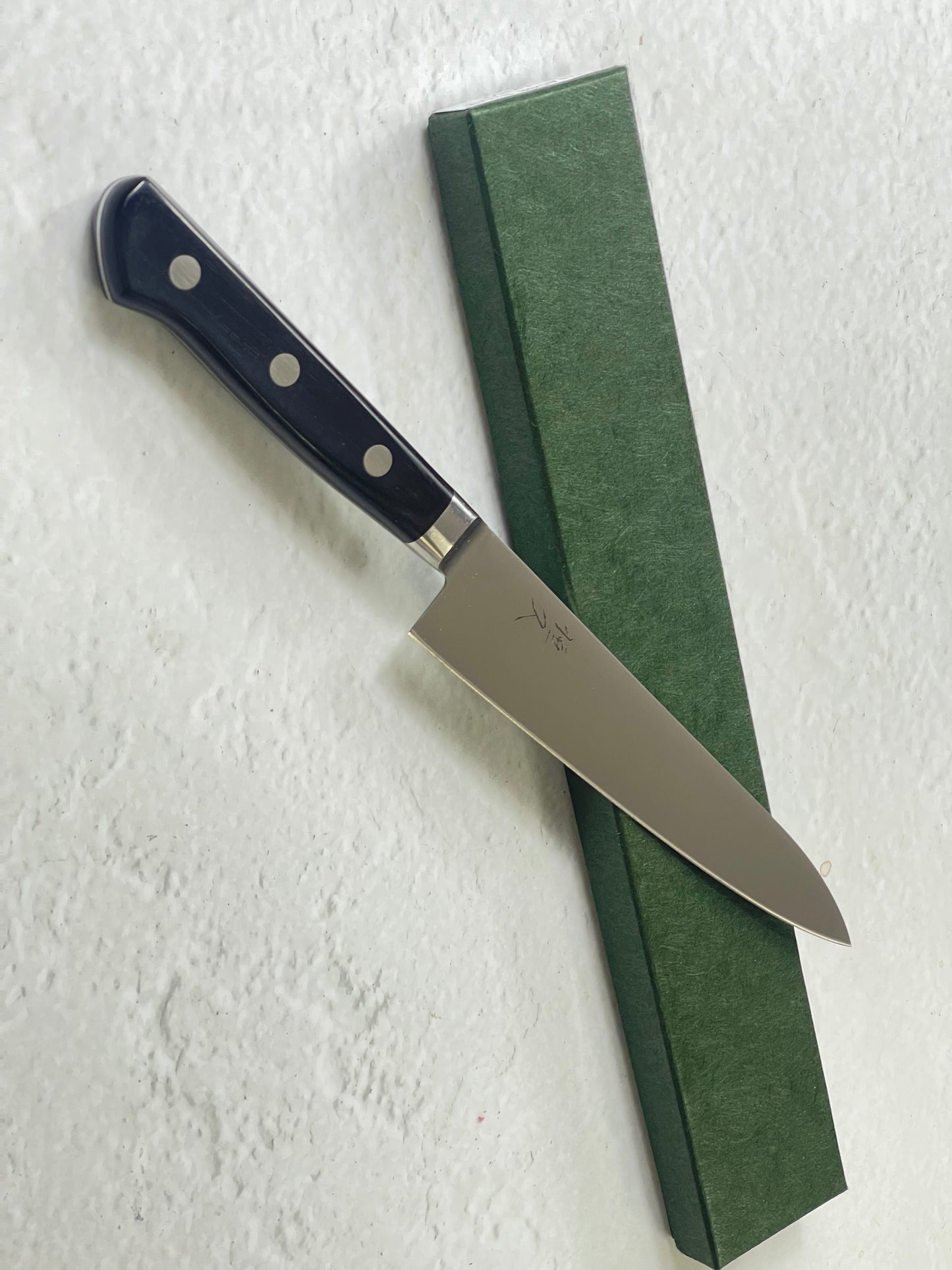 Tsunehisa AUS8 Petty Knife 120mm Pakkawood Handle - Made in Japan