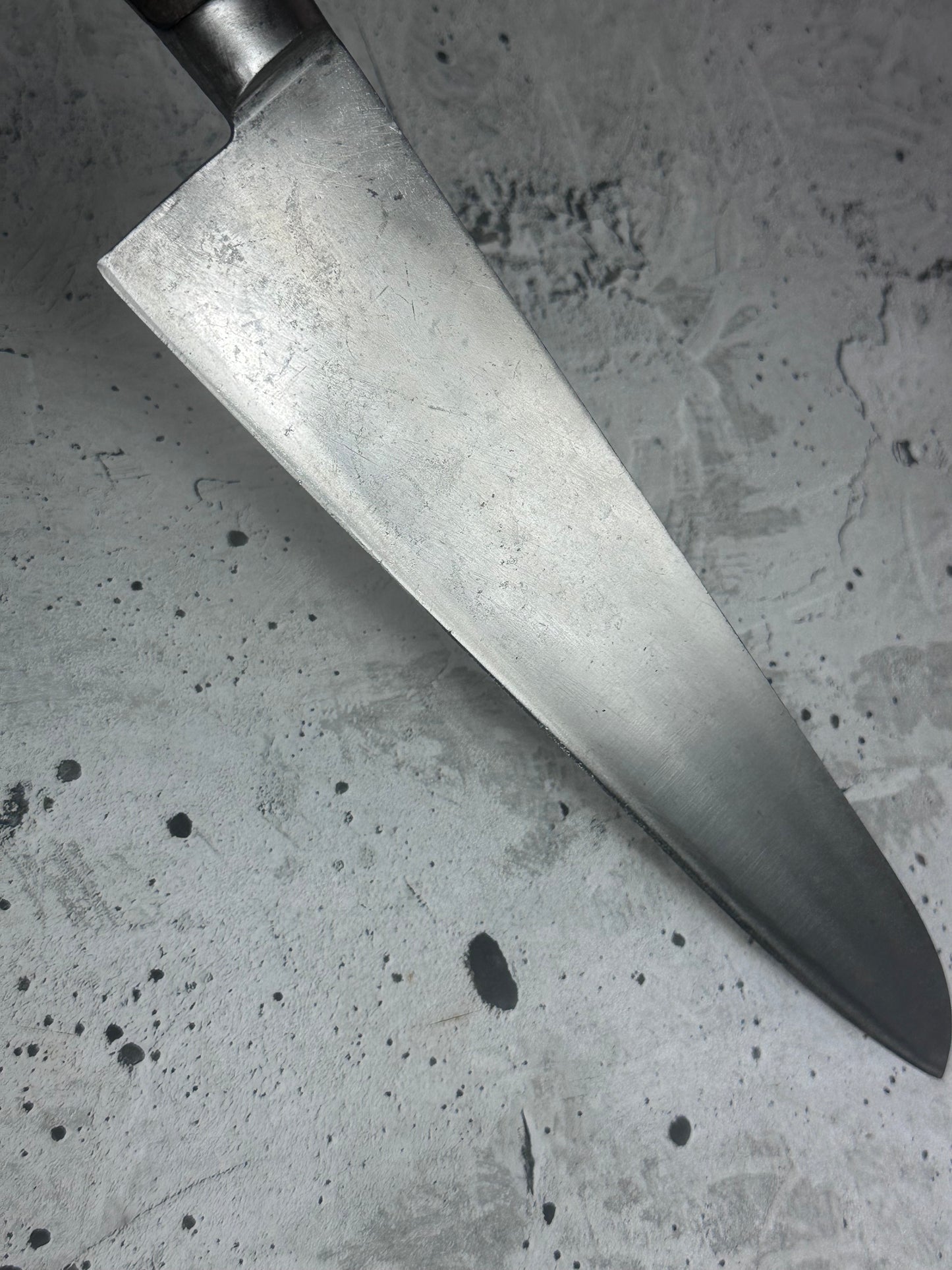 Vintage Gyuto Knife 320mm  Carbon Steel Made in Japan 2037