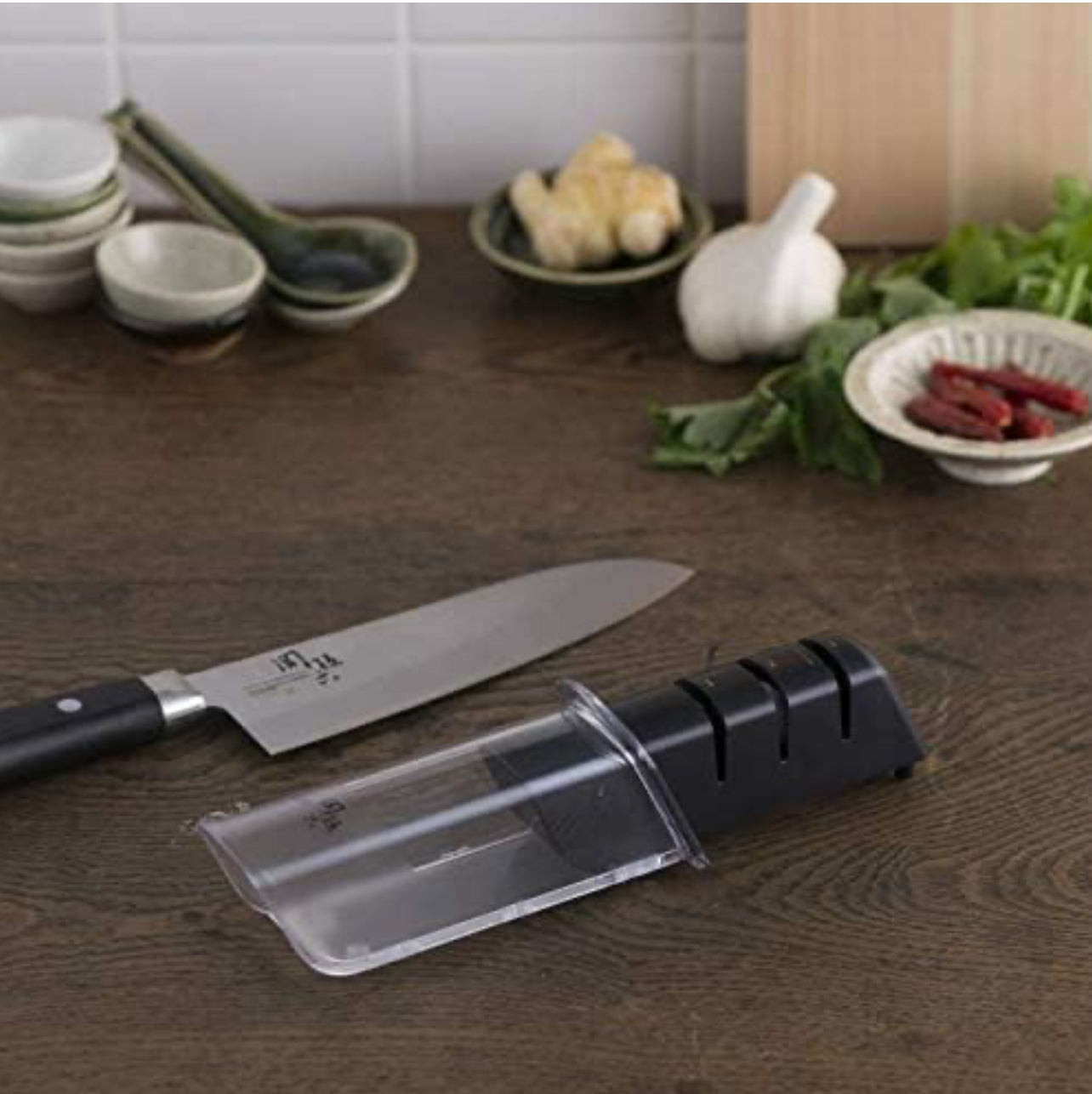 Kai Seki Magoroku Diamond & Ceramic Knife Sharpener