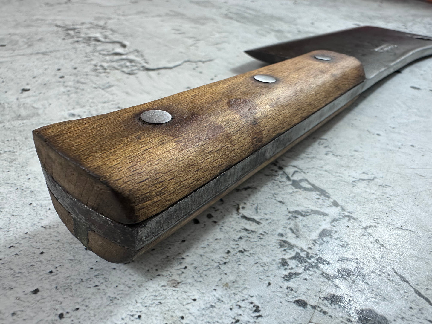 Vintage Gustav Emil Ern Cleaver Knife 180mm Made in German 2023