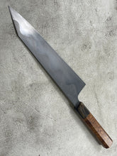 Load image into Gallery viewer, Keskin Migaki Kiritsuke 230mm Amboyna Burl &amp; Buffalo Horn with sheath