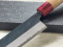 Load image into Gallery viewer, Muneishi Aogami 2 Iron Clad Kiritsuke 165mm Kurouchi Finish