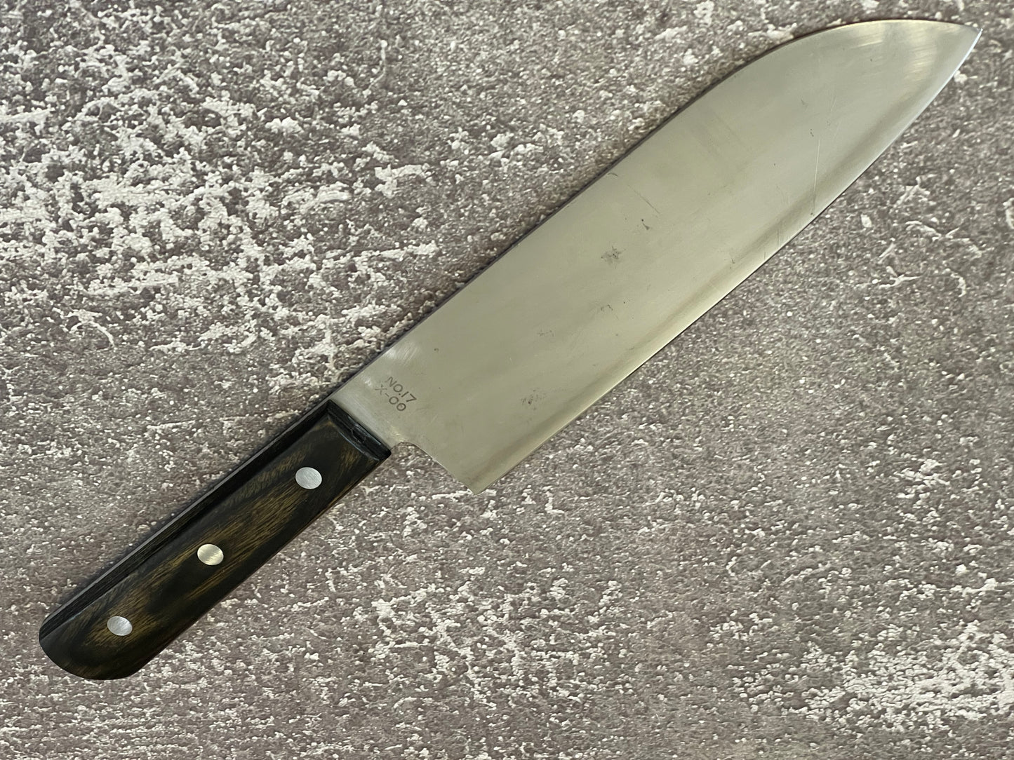 Vintage Japanese Santoku Knife 170mm Made in Japan 🇯🇵 1456