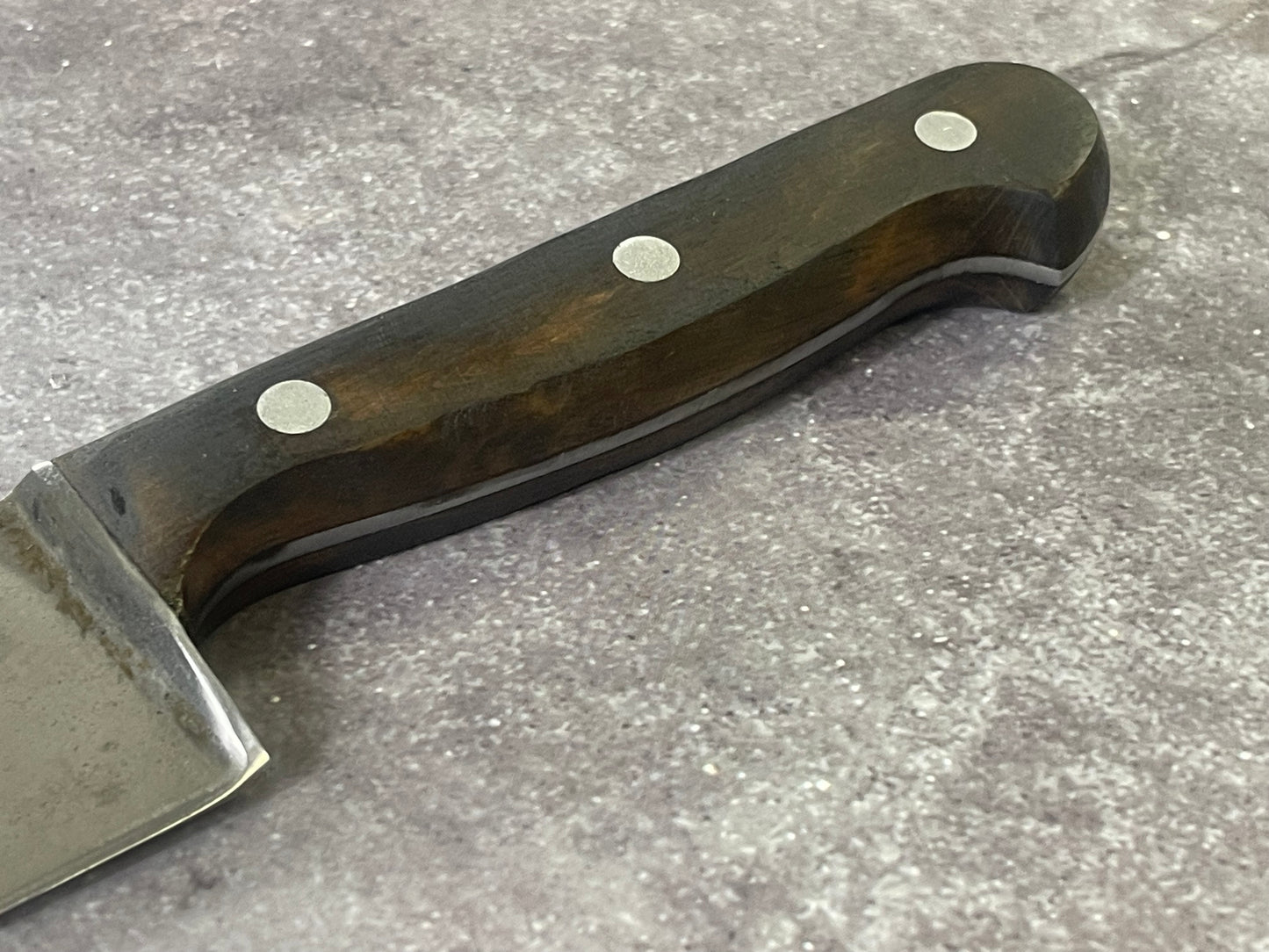 Vintage J. A. Henckles Twinworks Chef Knife 20cm Carbon Stell Made in German 🇩🇪 1618