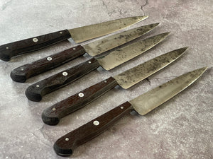 Vintage French Knife Set 5x Made in France 🇫🇷 1584