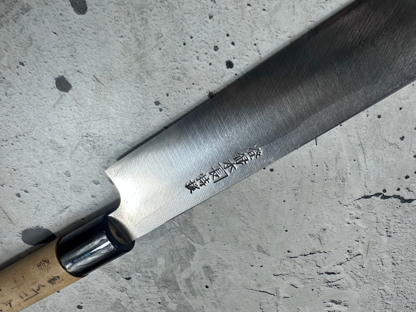 Vintage Toroku Honcho Tokusen Yanagiba Knife 230mm Carbon Steel 2166