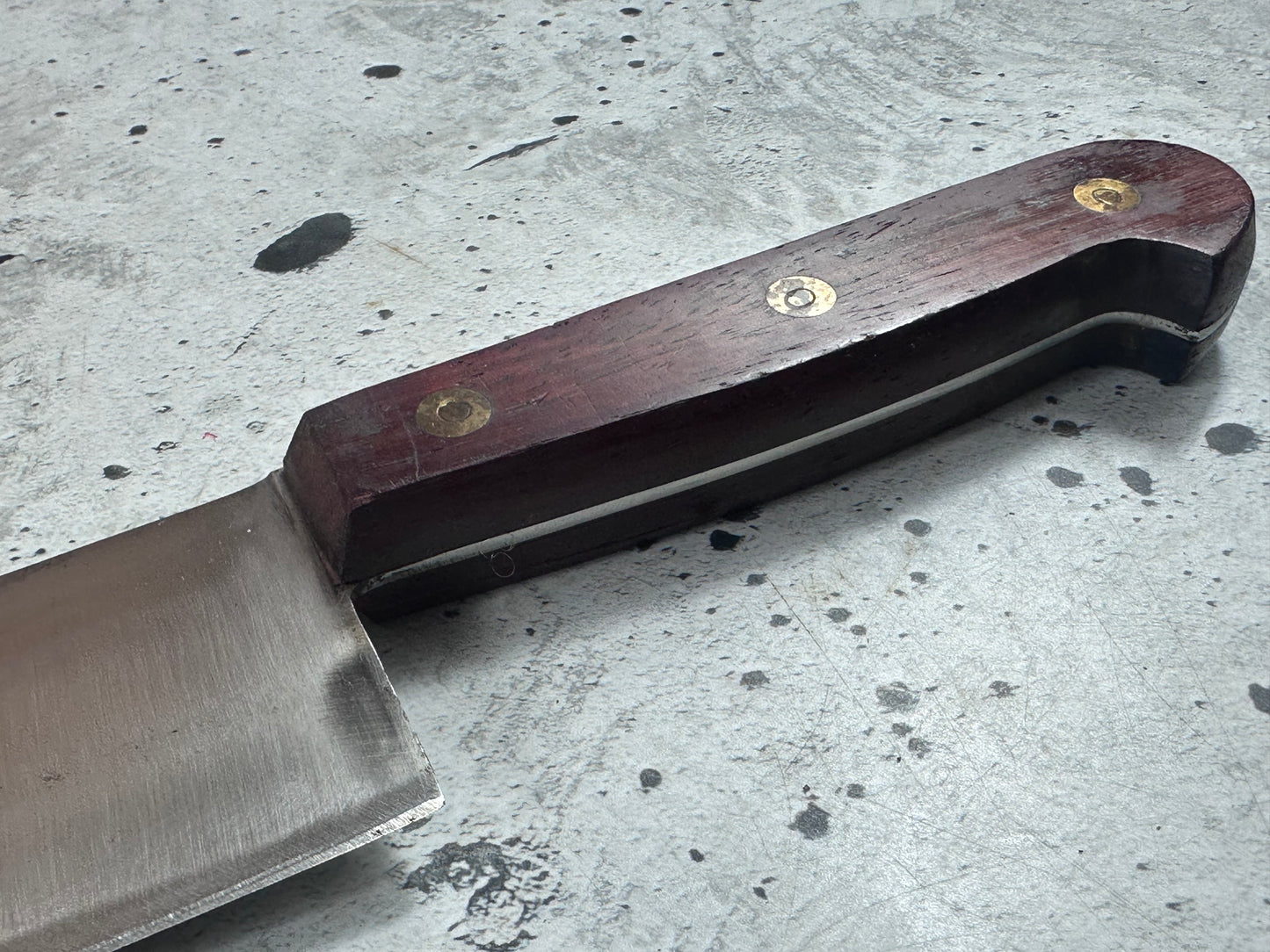 Vintage French Chef Knife 300mm High Carbon Steel Made in France 2031
