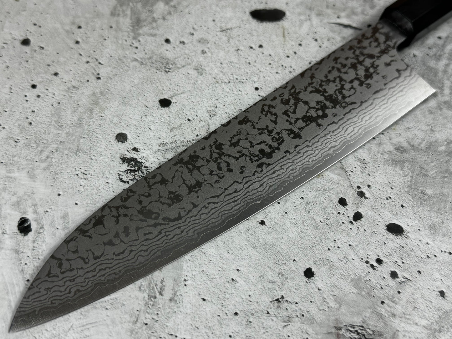 Makoto Kurosaki VG7 Damascus Gyuto Knife 210mm