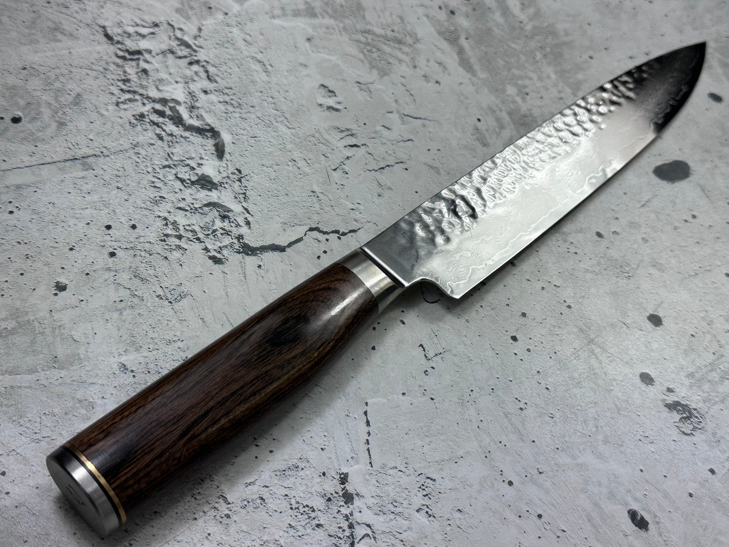 Pre-Owned Shun Premier Slicing Knife 240mm Damascus Steel PakkaWood Handle 2176