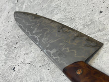 Load image into Gallery viewer, Damascus SanMai Chef Knife 200mm, Vietnamese Rosewood Burl  Handle