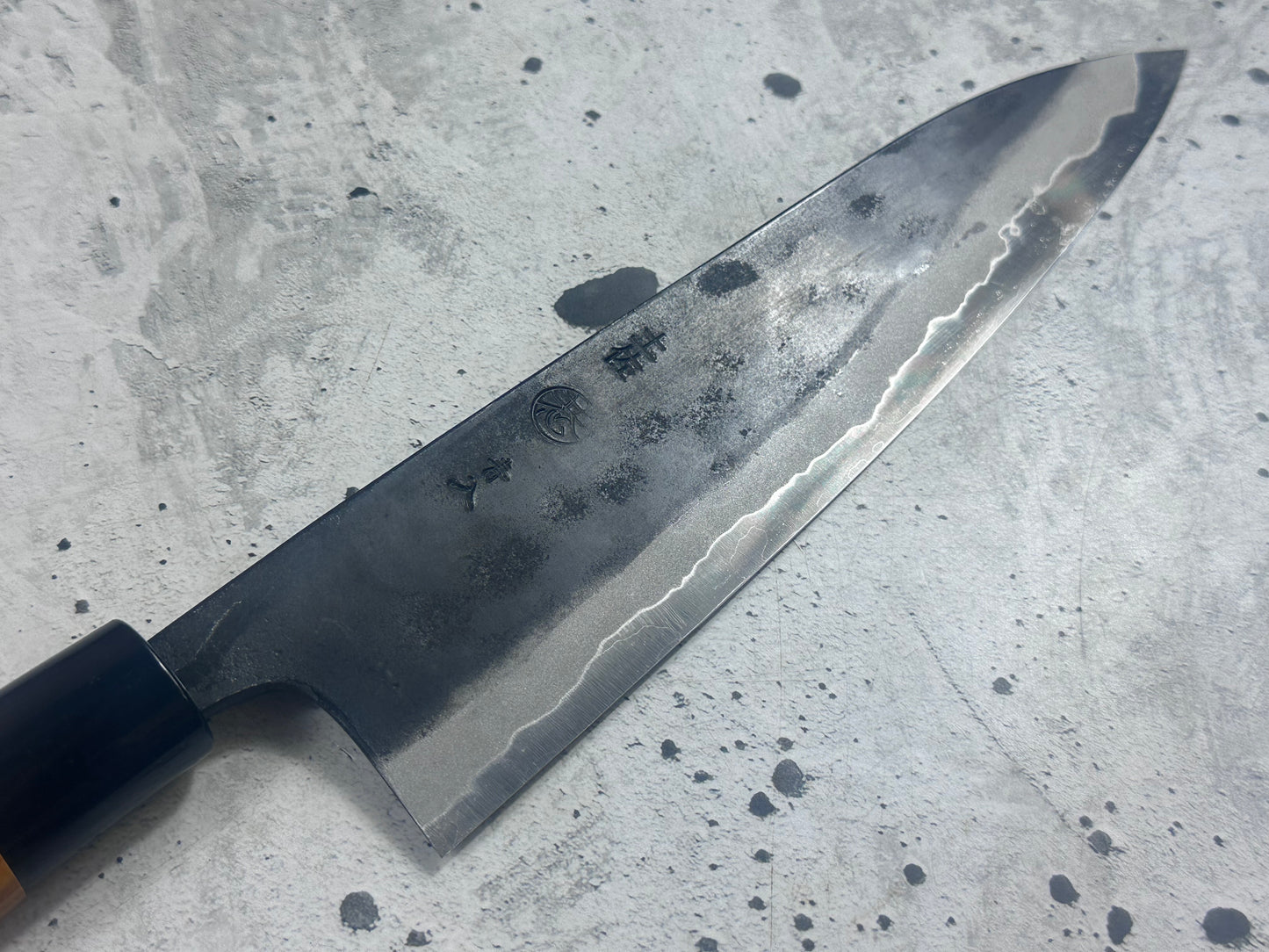 Kyohei Shindo Warikomi Blue #2 Kurouchi Gyuto 210mm