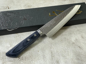 Masutani Kokuryu Gyuto 180mm Blue Pakkawood Handle