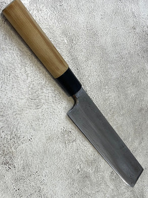 Vintage Japanese Usuba Knife 170mm Made in Japan 🇯🇵 Carbon Steel 1322