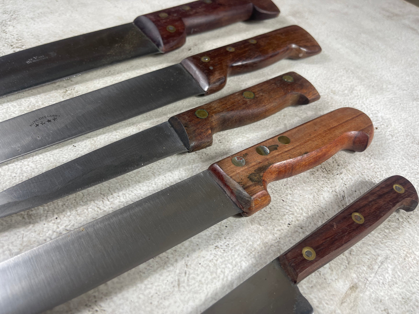 Vintage French Knife Set 5x Made in France 🇫🇷 1985