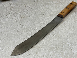 Vintage Butchers Knife 24cm Carbon Steel 1414