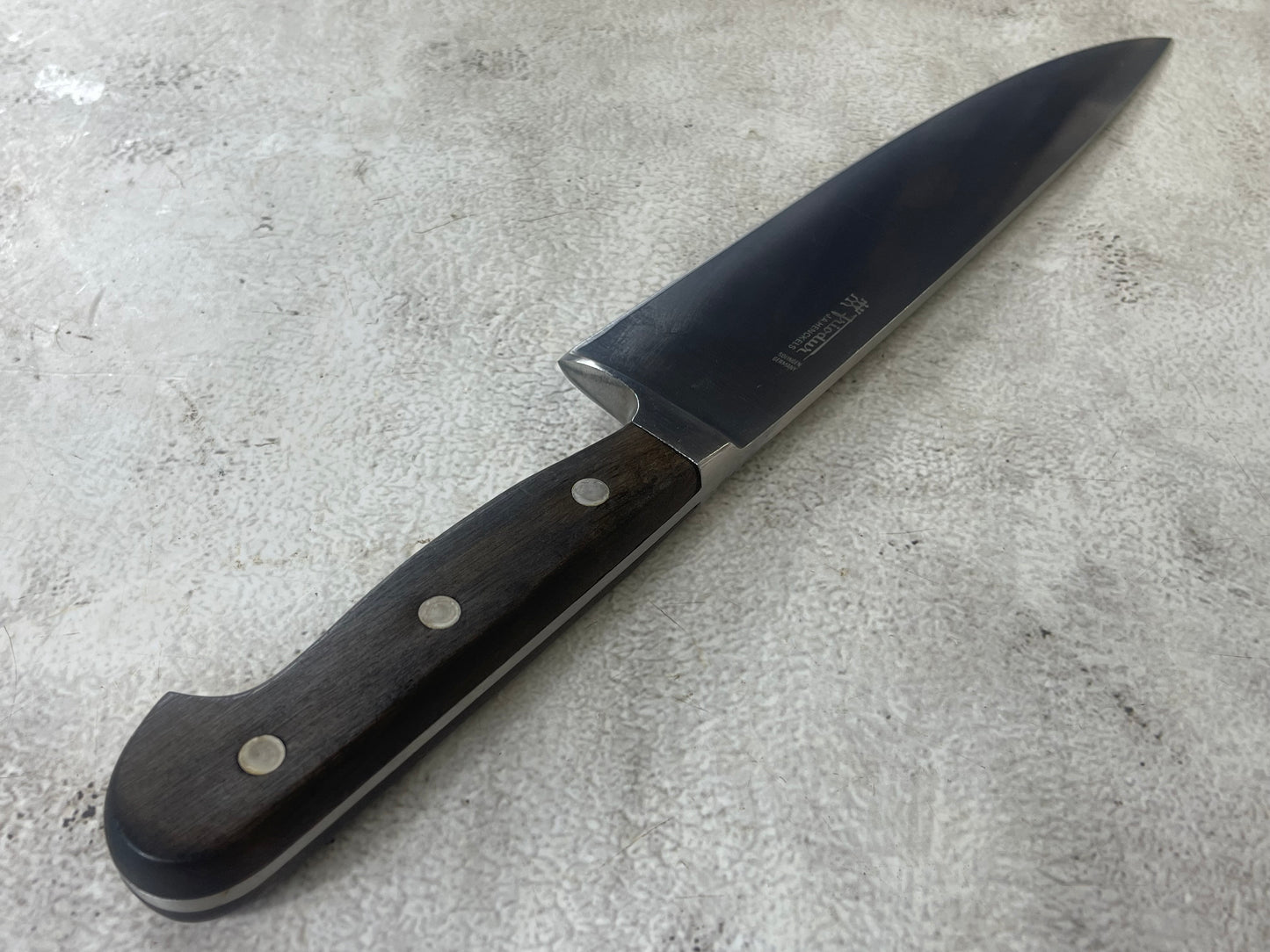 Vintage Friodur J. A. Henckles Chef Knife Made in Germany 🇩🇪 1906