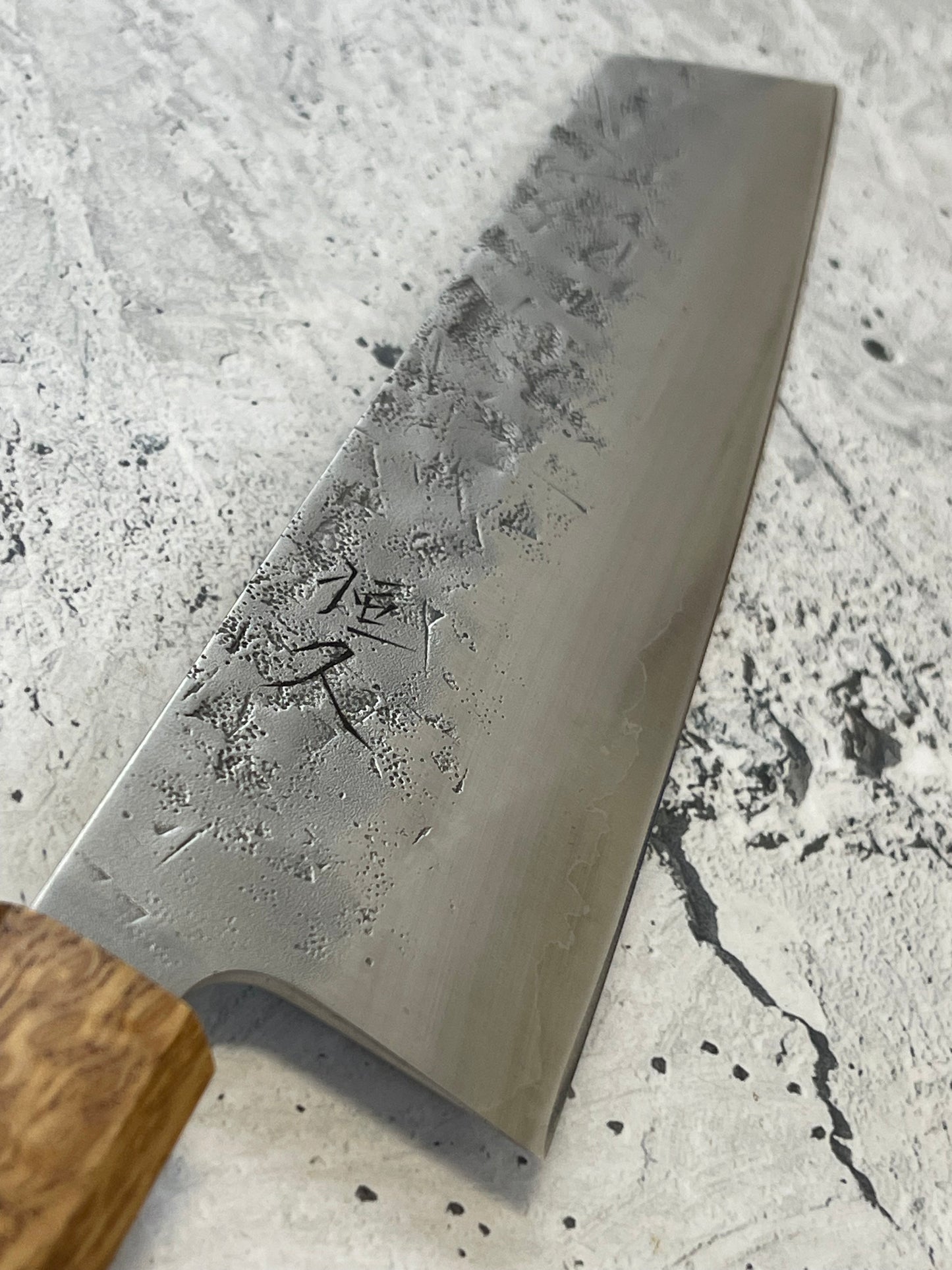 Tsunehisa SLD Washiji KOY Kiritsuke Knife 210mm - Made in Japan 🇯🇵 Oak Yaki Handle
