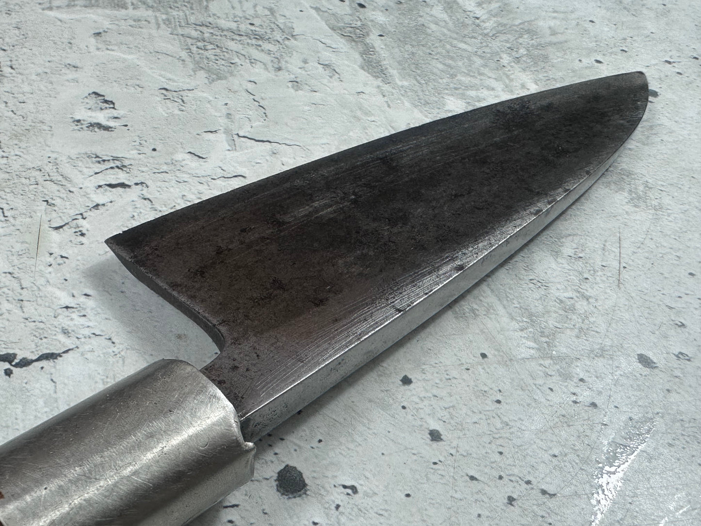 Vintage Japanese Funayuki Knife 155mm Made in Japan  Carbon Steel 2116