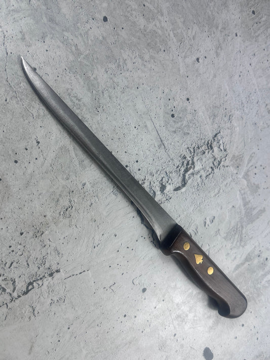 Vintage Friedr. Herder Abr. Sohn Flexible Fillet Knife 210mm Made in Germany 2113