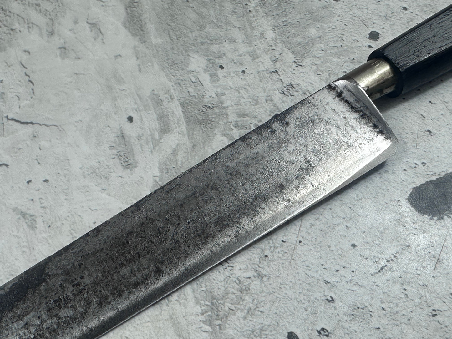 Vintage Sabatier Nogent Slicing Knife 200mm Carbon Steel 2178