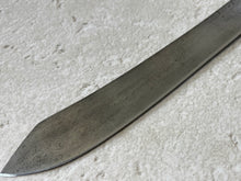 Load image into Gallery viewer, Vintage Butchers Knife 24cm Carbon Steel 1414