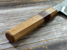 Load image into Gallery viewer, HG Blade Kiritsuke Knife 210mm Kurouchi Finish 1084 High Carbon Steel (2025)