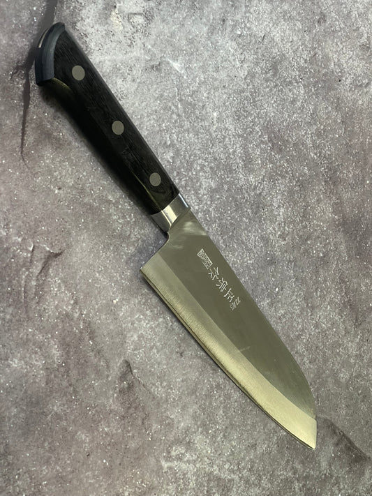 Vintage Japanese Santoku Knife 160mm Made in Japan 🇯🇵 1655