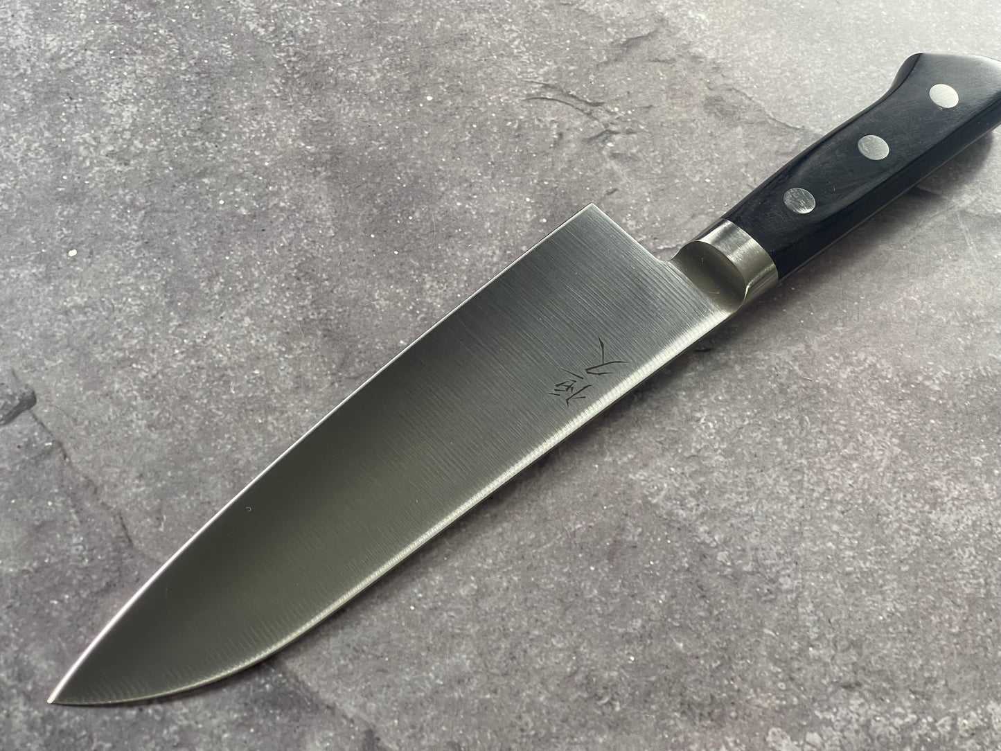 Tsunehisa AUS8 Santoku Knife 180mm Pakkawood Handle - Made in Japan
