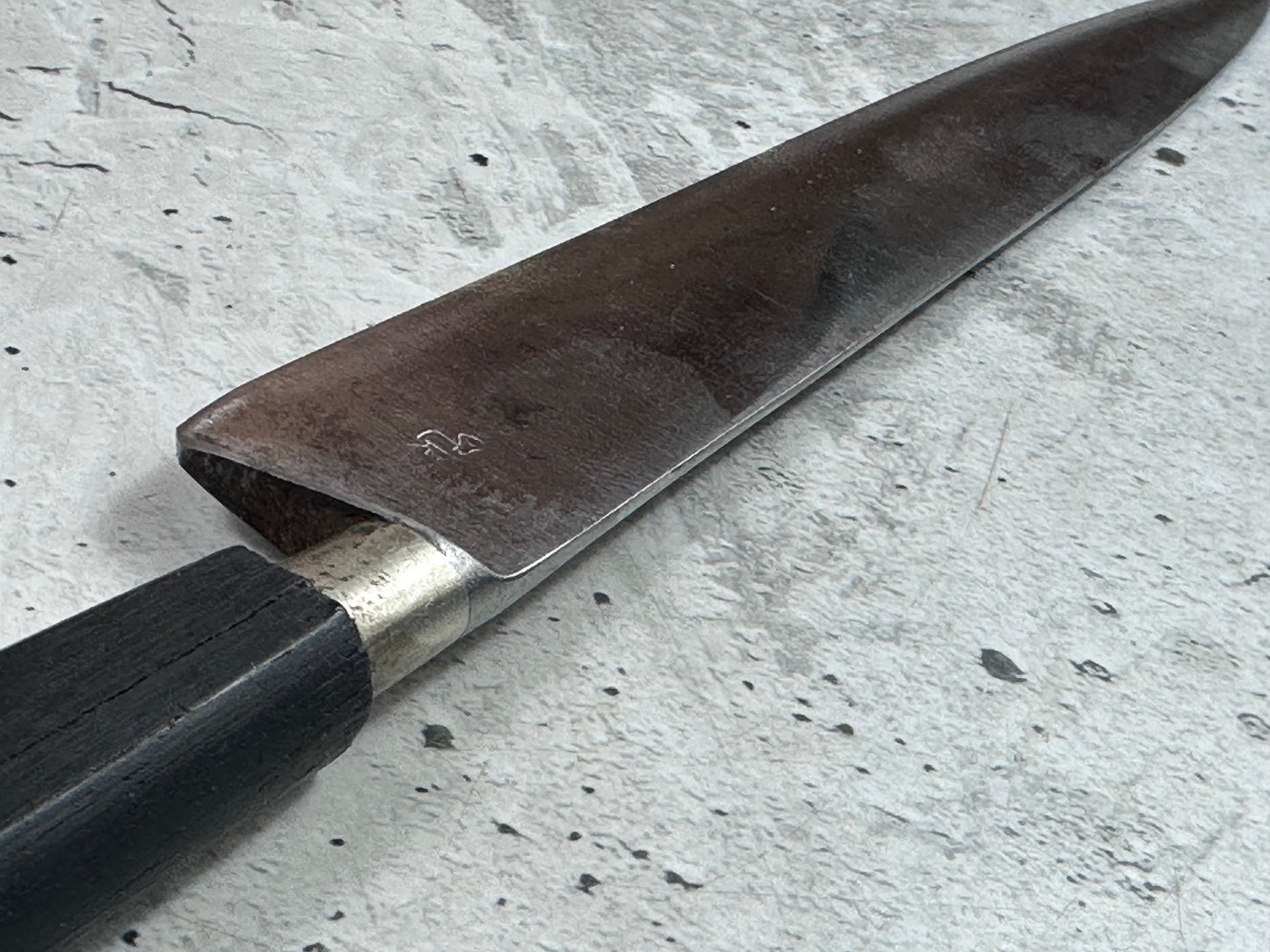 Vintage Sabatier Nogent Flexible Slicing Knife 200mm Carbon Steel 2183
