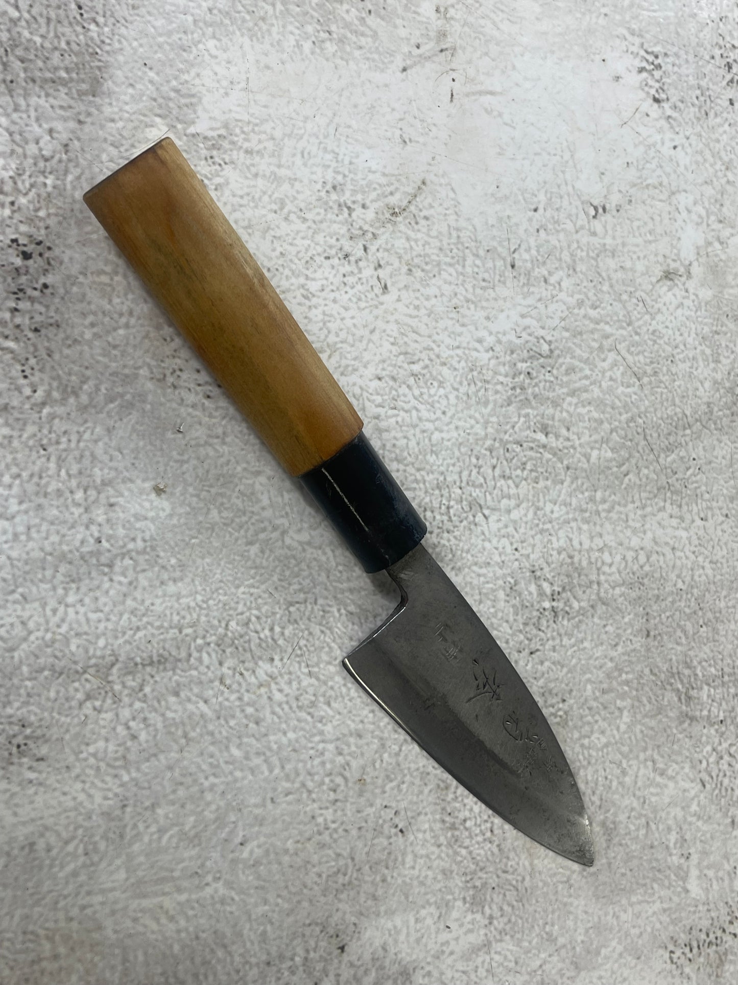 Vintage Japanese Deba Knife Set 3x Carbon Steel Made in Japan 🇯🇵 1904