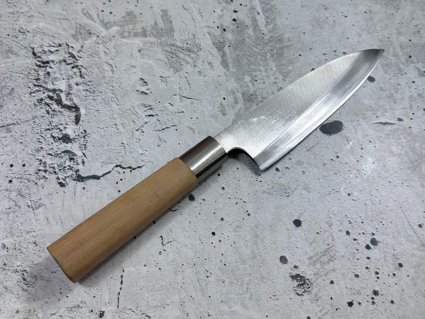 Vintage Sakai Takayuki Funayuki Knife 170mm Carbon Steel Original Box 2135