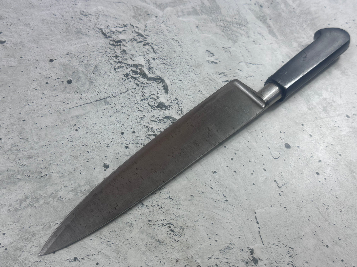 Vintage French Chef Knife 200mm High Carbon Steel Made in France 2123