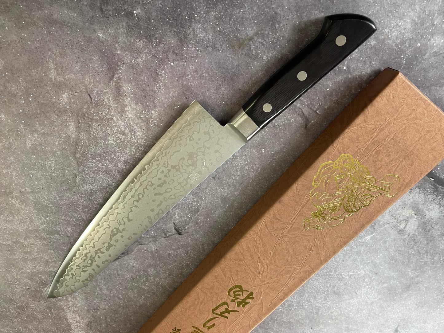 Tsunehisa VG-10 Damascus Gyuto 270mm Oak Handle Made in Japan 🇯🇵