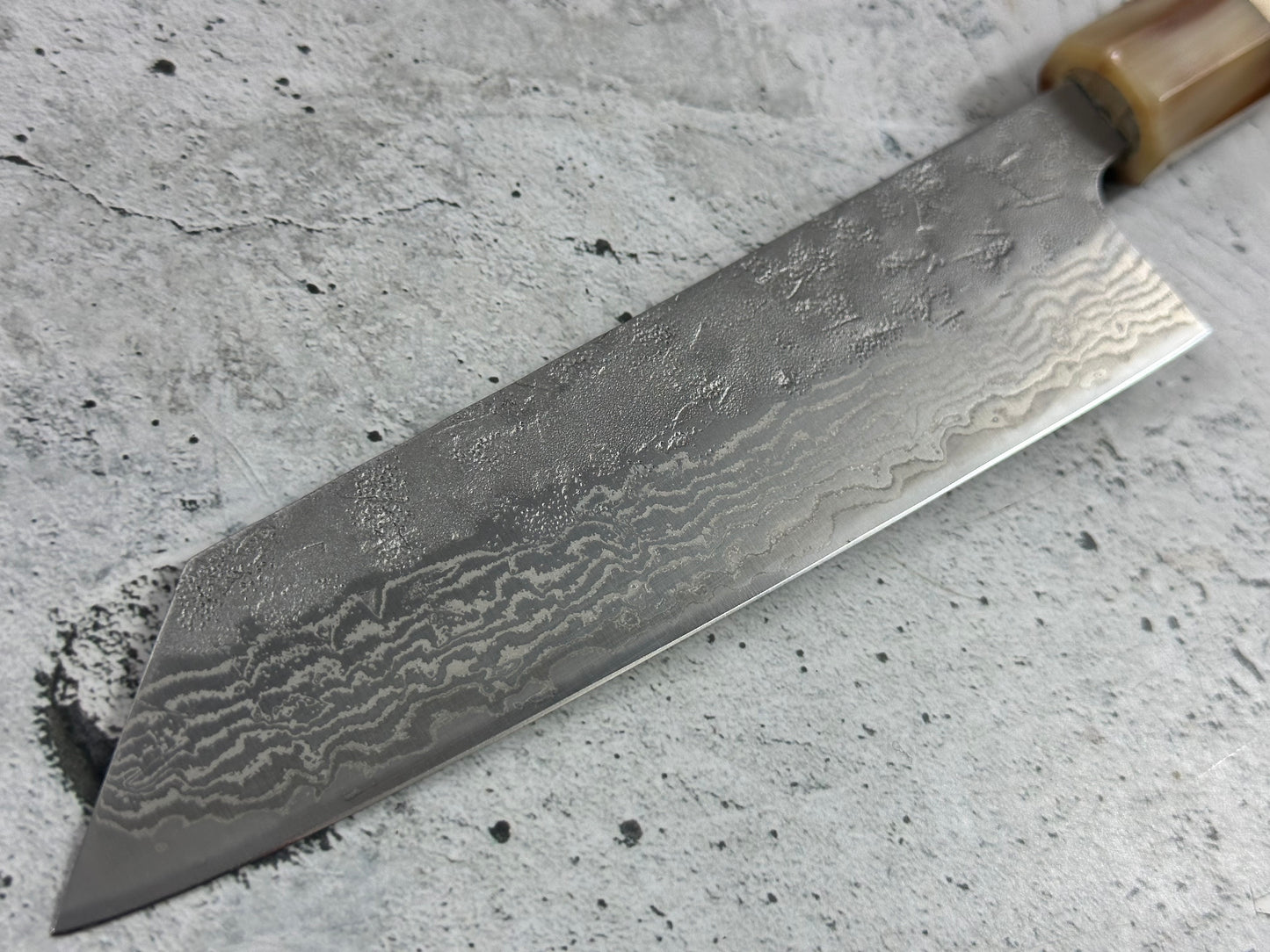 Tsunehisa SW Washiji Bunka Knife 170mm - Made in Japan 🇯🇵 Buffalo Horn Magnolia Handle