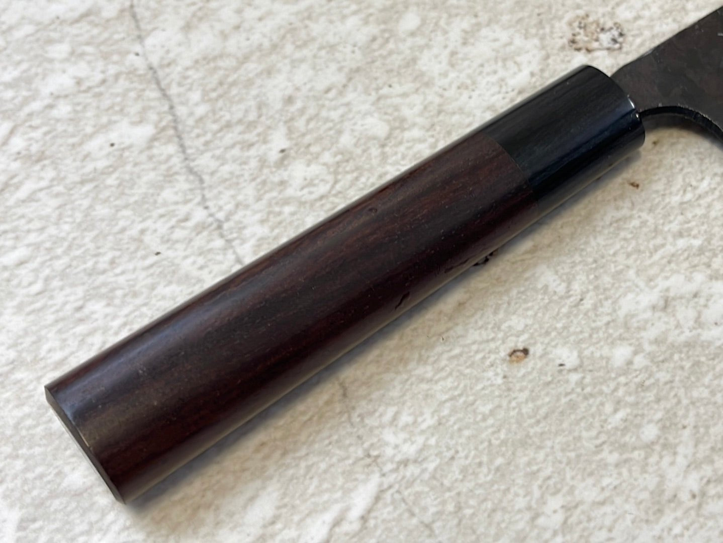 Tsunehisa Shirogami Kurochi Finish Ko-Bocho Knife 120mm - Made in Japan 🇯🇵