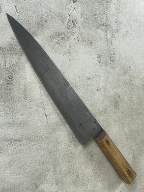 Vintage Forgecraft Chef Knife 24cm Carbon Stell Made in USA 🇺🇸 1899