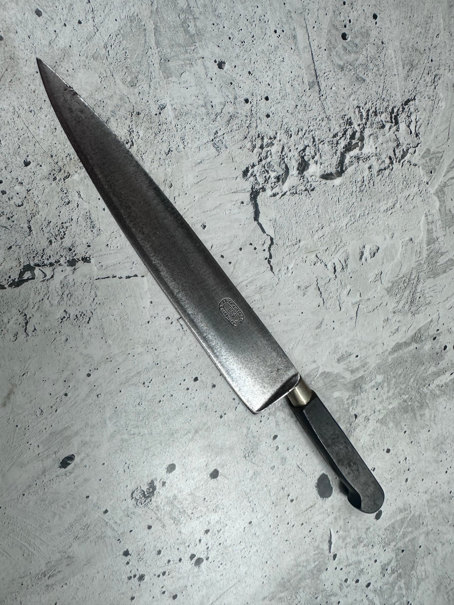 Vintage Nogent Knife  Set 2x Carbon Steel Made in France 🇫🇷 2042